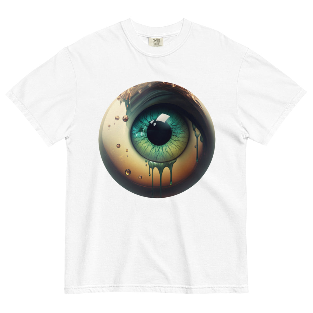 Unisex garment-dyed heavyweight  Eye f-1 t-shirt