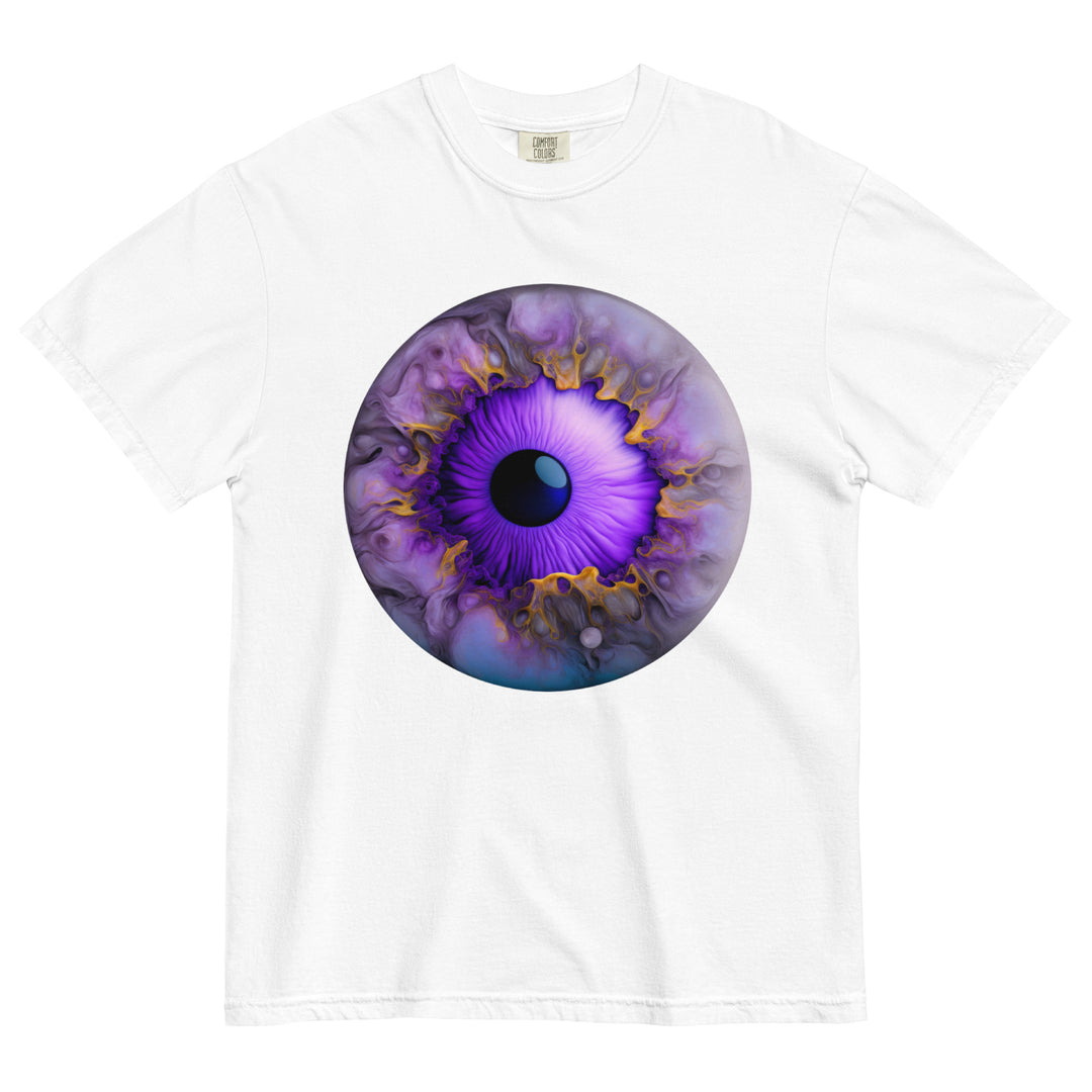 Unisex garment-dyed heavyweight Eye f-13 t-shirt